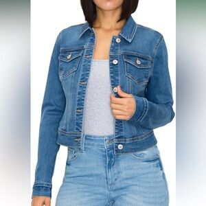 Wax Jean Button Down Denim Jean Jacket 2X
